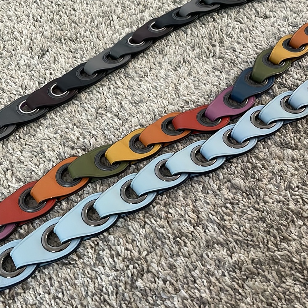 Coach link bag straps